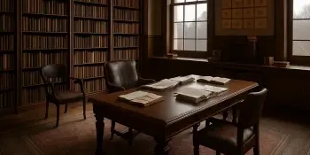 Das Verlegerbüro (Illustration)