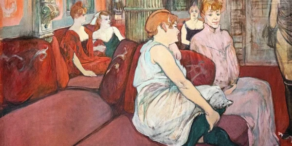 Henri de Toulouse-Lautrec, Salon de la rue des Moulins