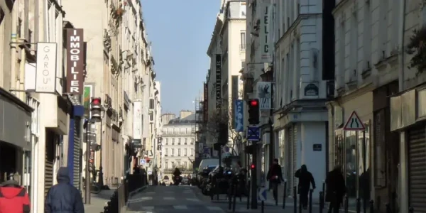 Rue d'Aboukir heute