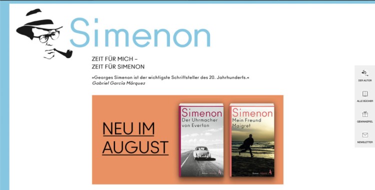 Simenon-Webseite von Atllantik Simenon-Webseite von Atllantik