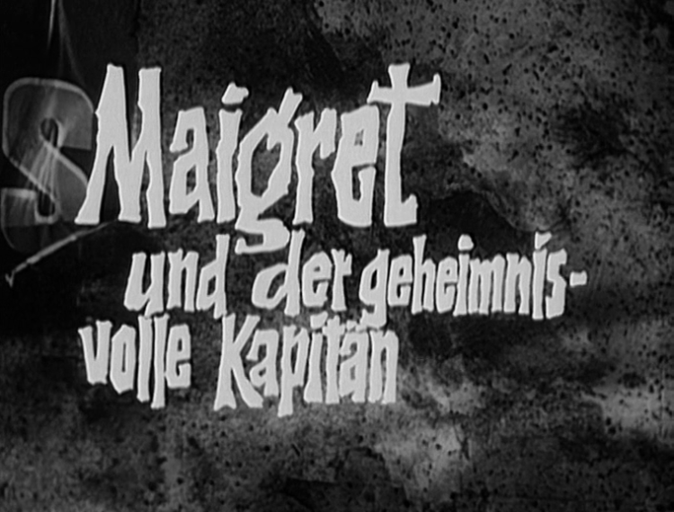 Maigret und der geheimnisvolle Kapitän