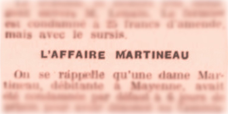 Affäre Martineau