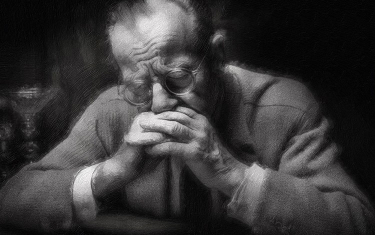 Georges Simenon leicht unzufrieden