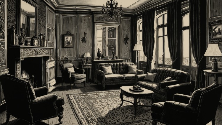 French living room French living room