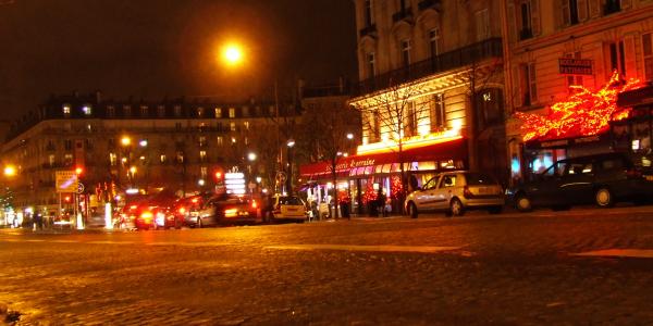 Das kleine Restaurant bei der Place des Ternes