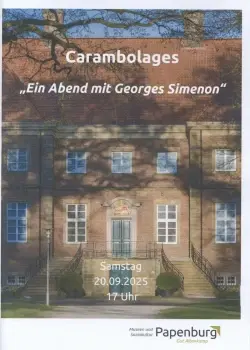 Carambolages – »Ein Abend mit Georges Simenon« 