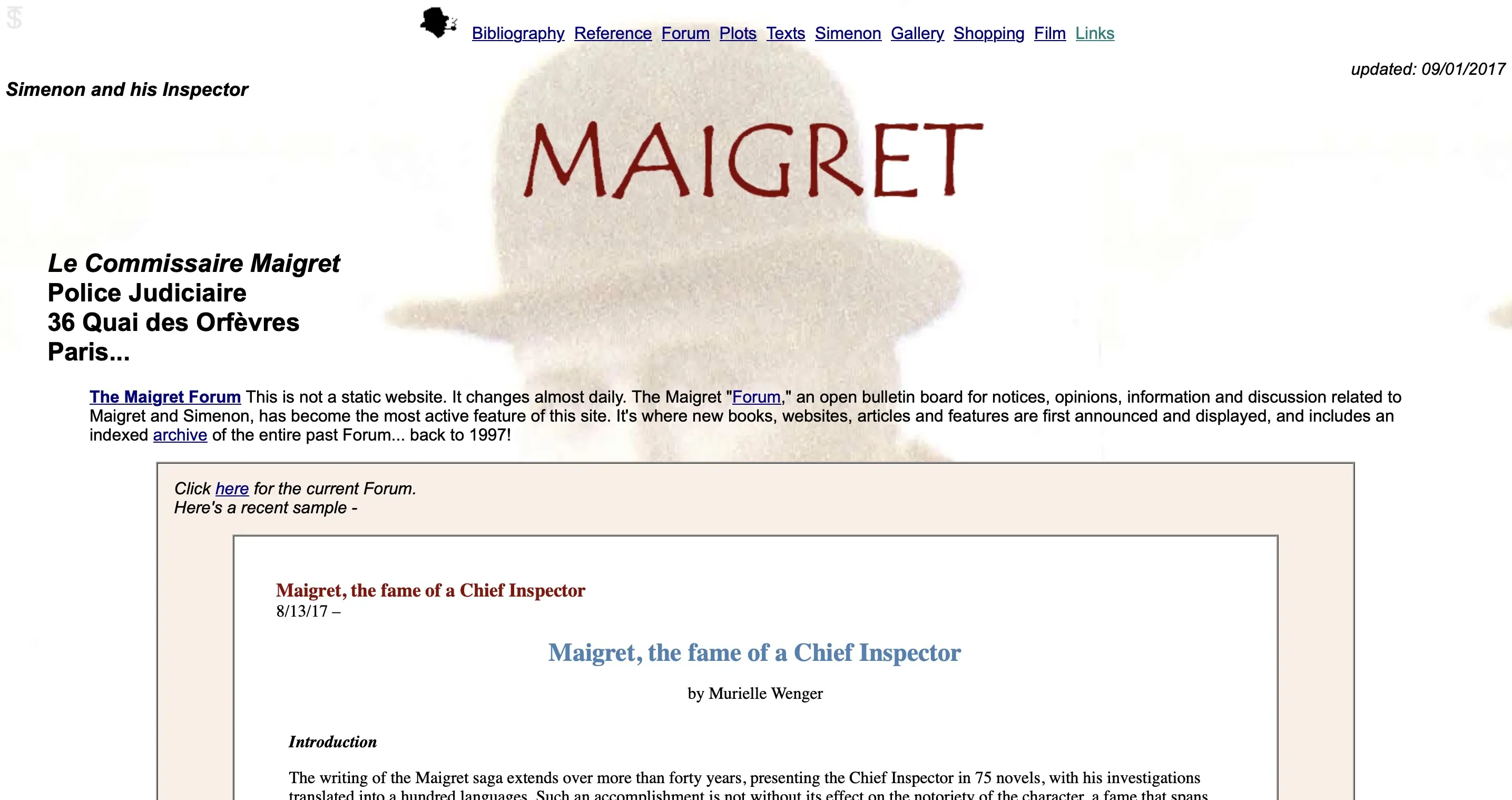 Steve Trussel – Maigret