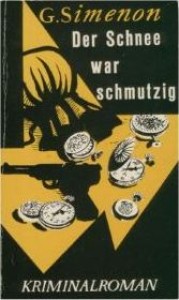 Der Schnee war schmutzig