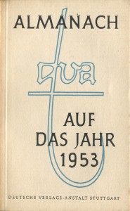 DVA-Almanach (1952)