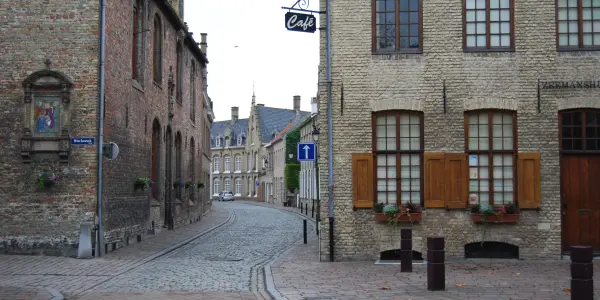 Corner in Veurne Corner in Veurne